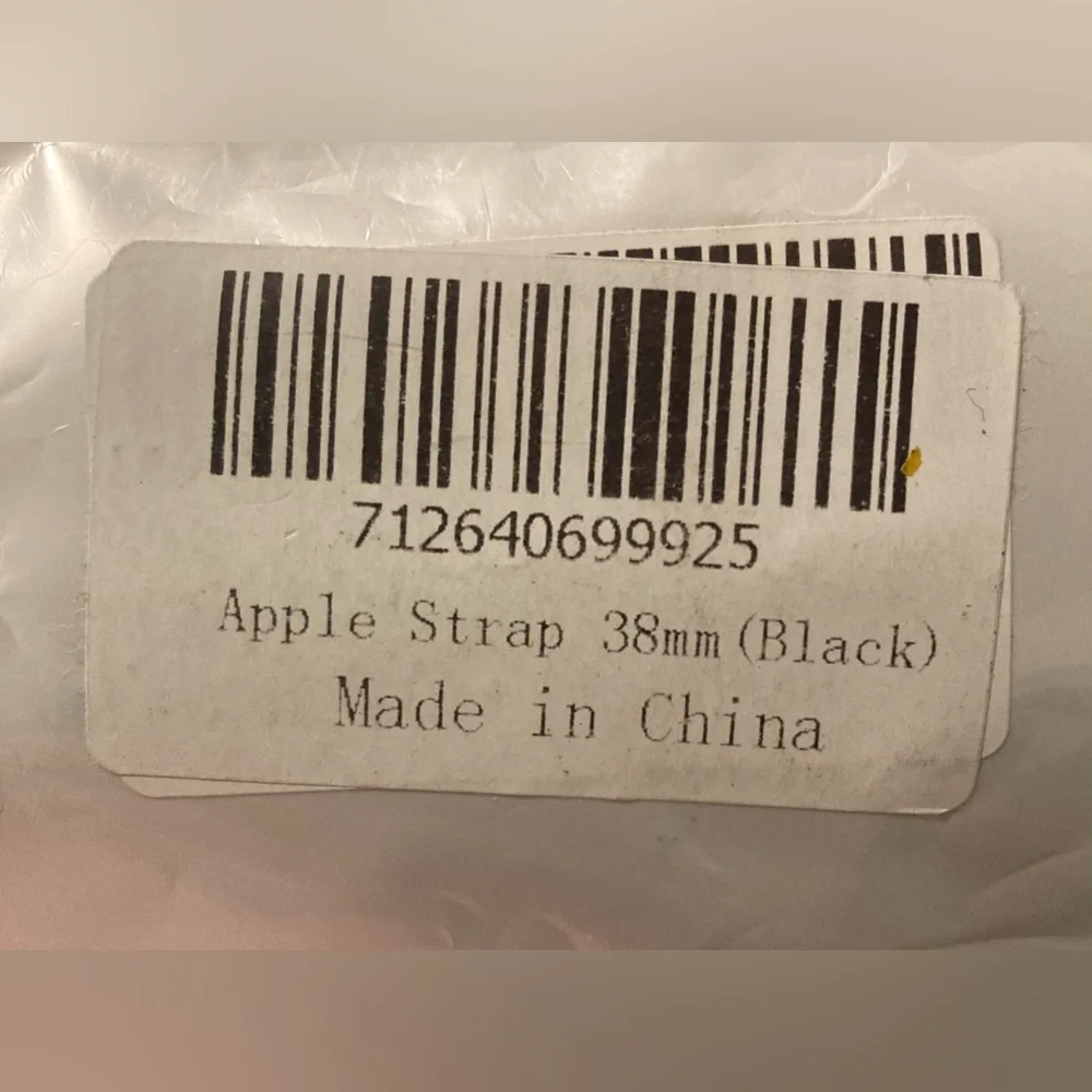 NWT In Sealed Package Never Used Apple Watch Nylon Adjustable Strap fits 38MM
